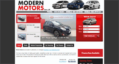 Desktop Screenshot of modernmotors.ie